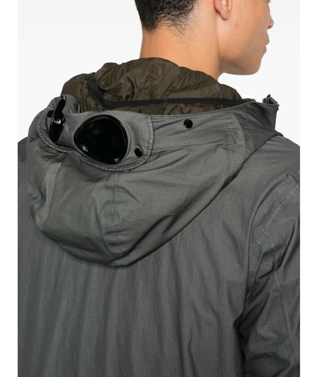 CP COMPANY Серая полиамидовая куртка, фото 4