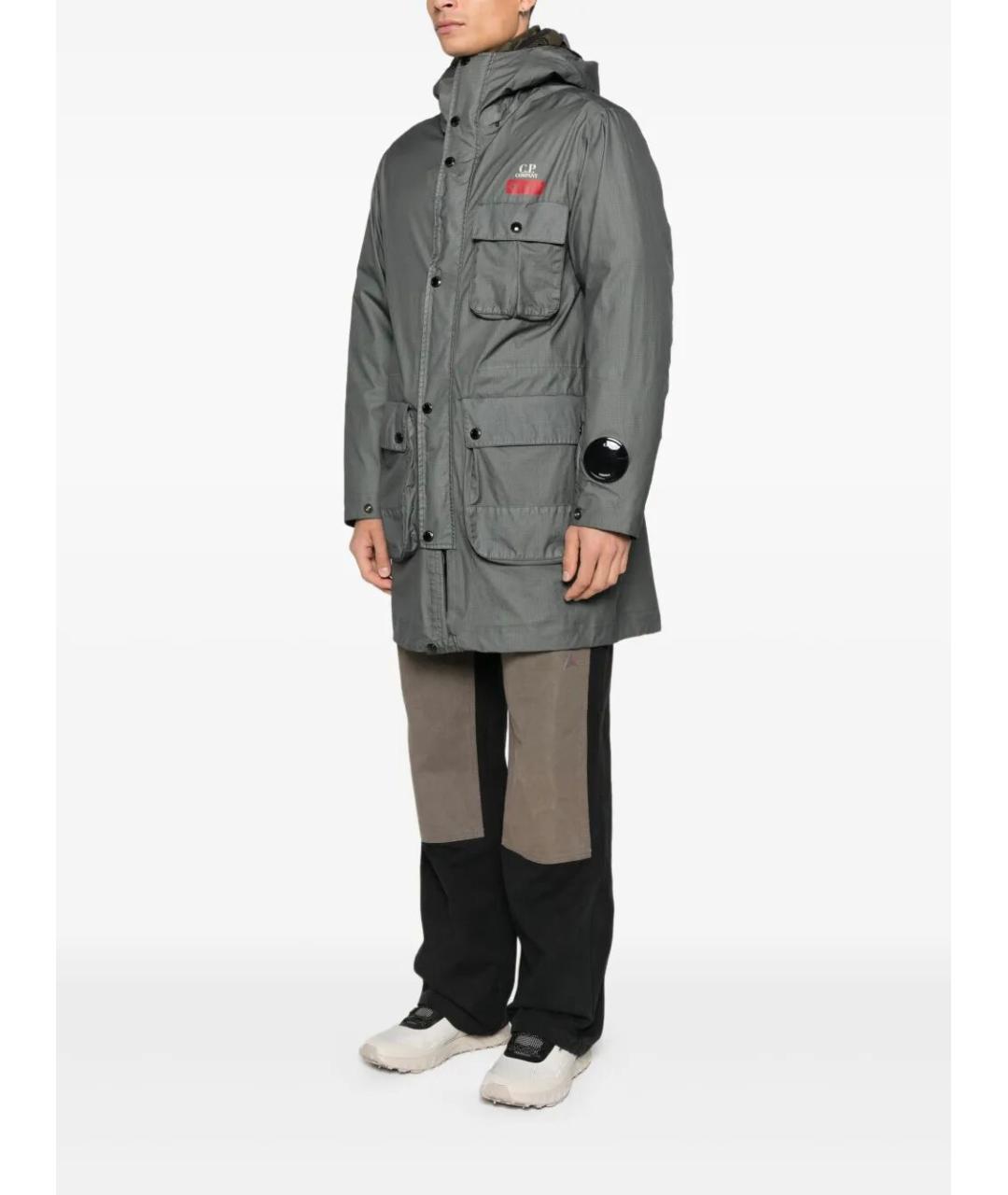 CP COMPANY Серая полиамидовая куртка, фото 6