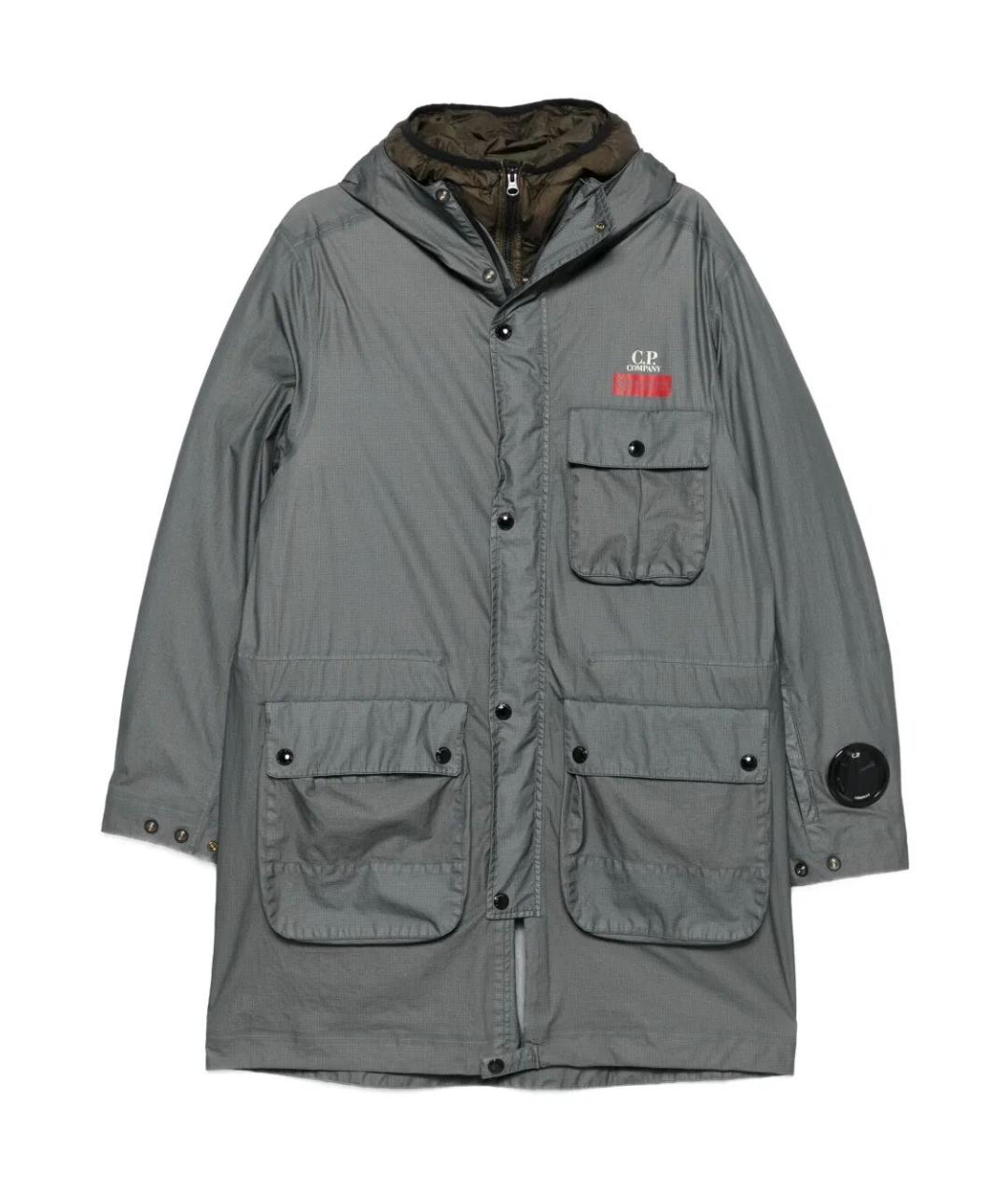 CP COMPANY Серая полиамидовая куртка, фото 1