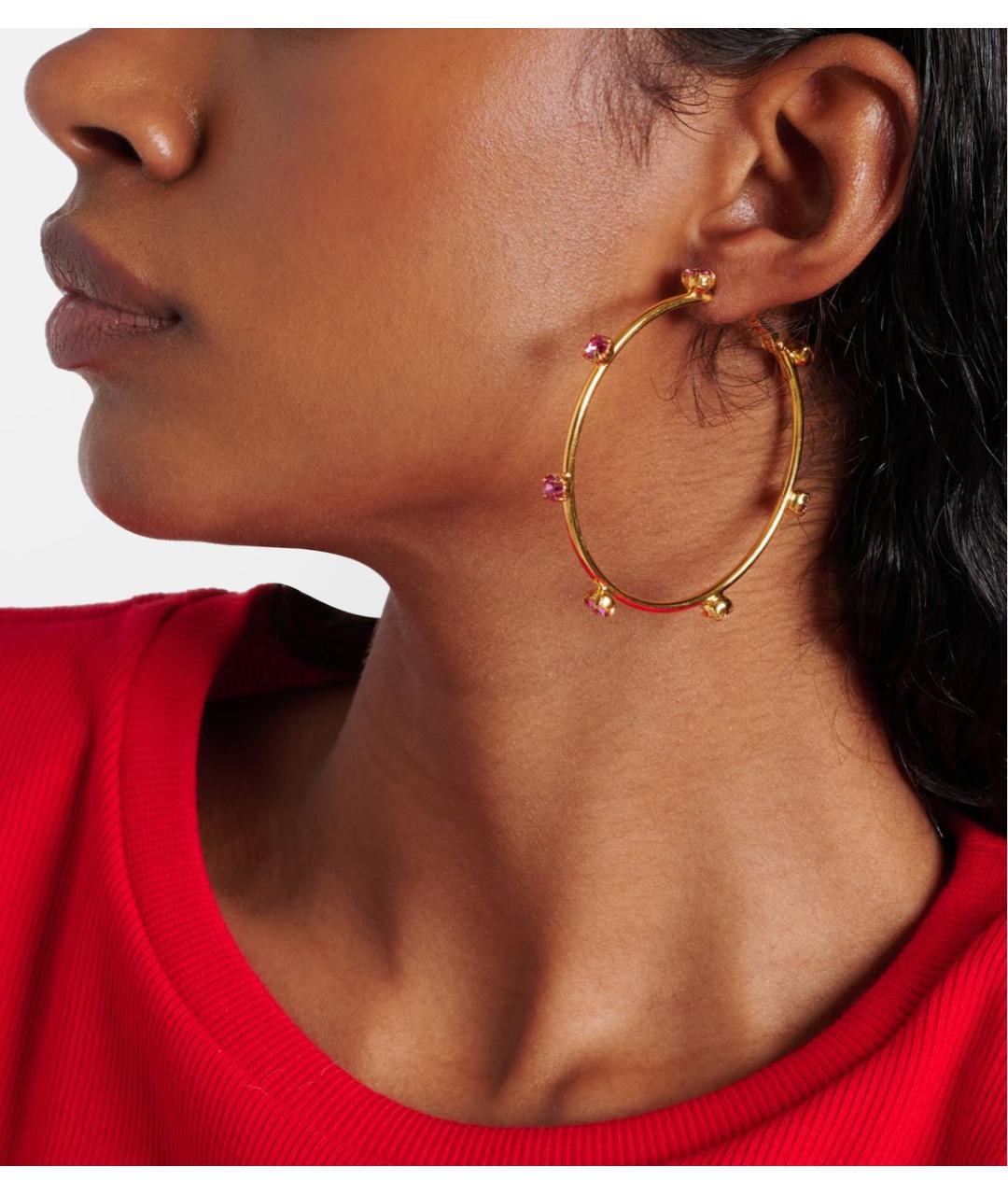 MAGDA BUTRYM Золотые металлические серьги, фото 5