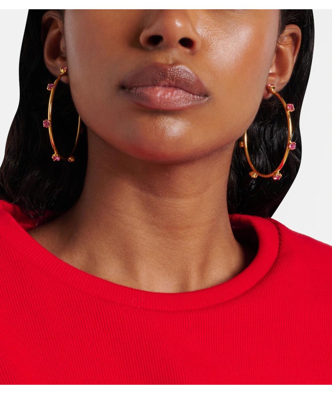 MAGDA BUTRYM Золотые металлические серьги, фото 6