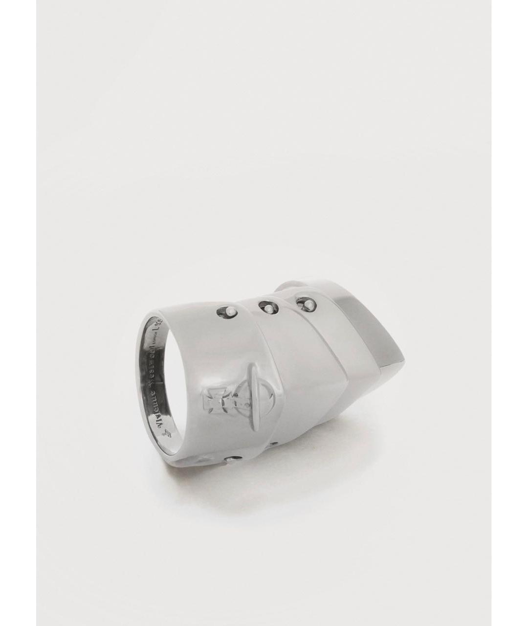 VIVIENNE WESTWOOD Серебряное латунное кольцо, фото 3