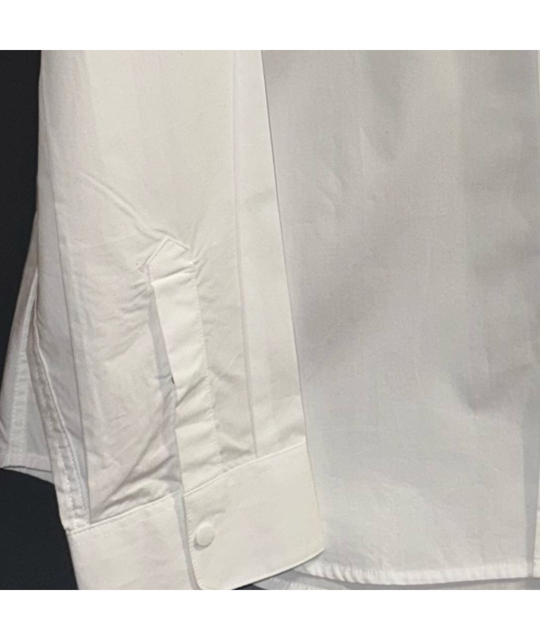 ARMANI EXCHANGE Белая хлопковая классическая рубашка, фото 4