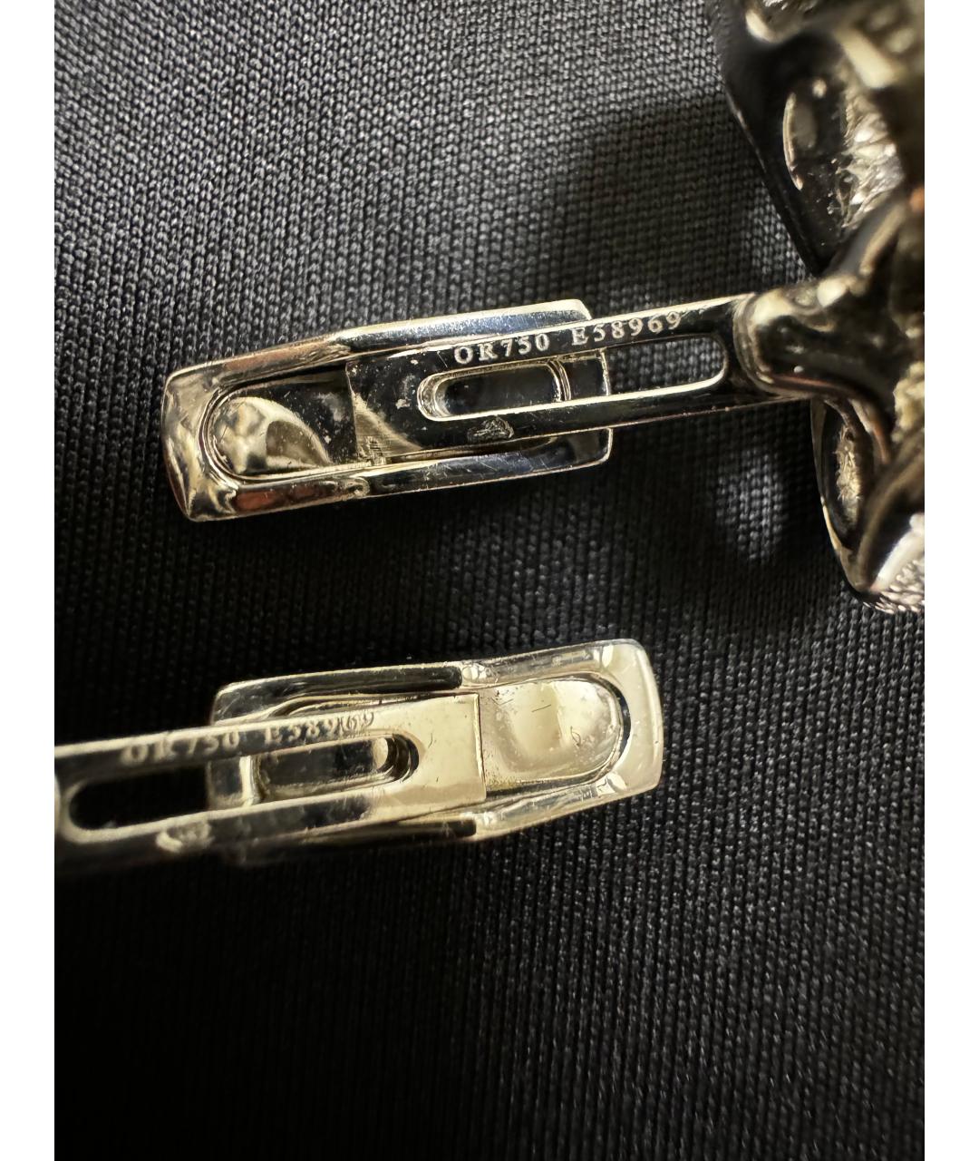 BOUCHERON Белые запонки из белого золота, фото 5