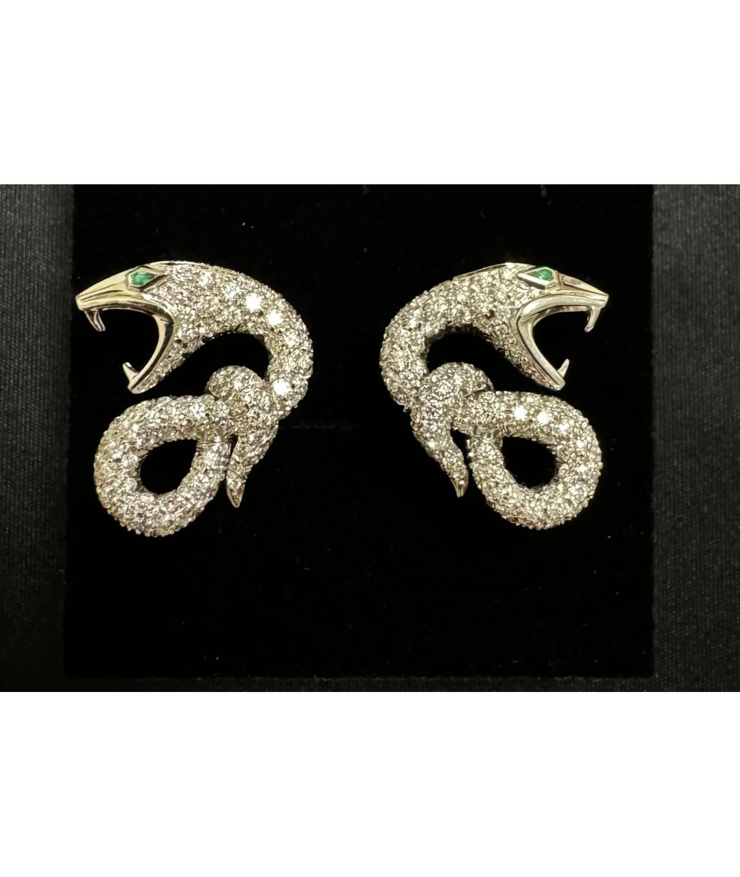 BOUCHERON Белые запонки из белого золота, фото 3