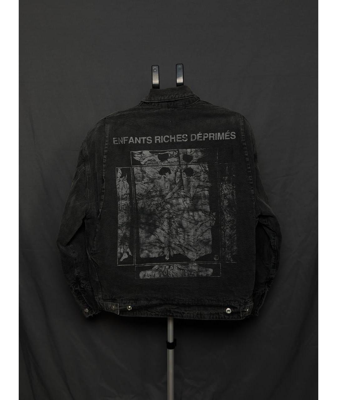 Enfants Riches Déprimés Антрацитовый деним пиджак, фото 2