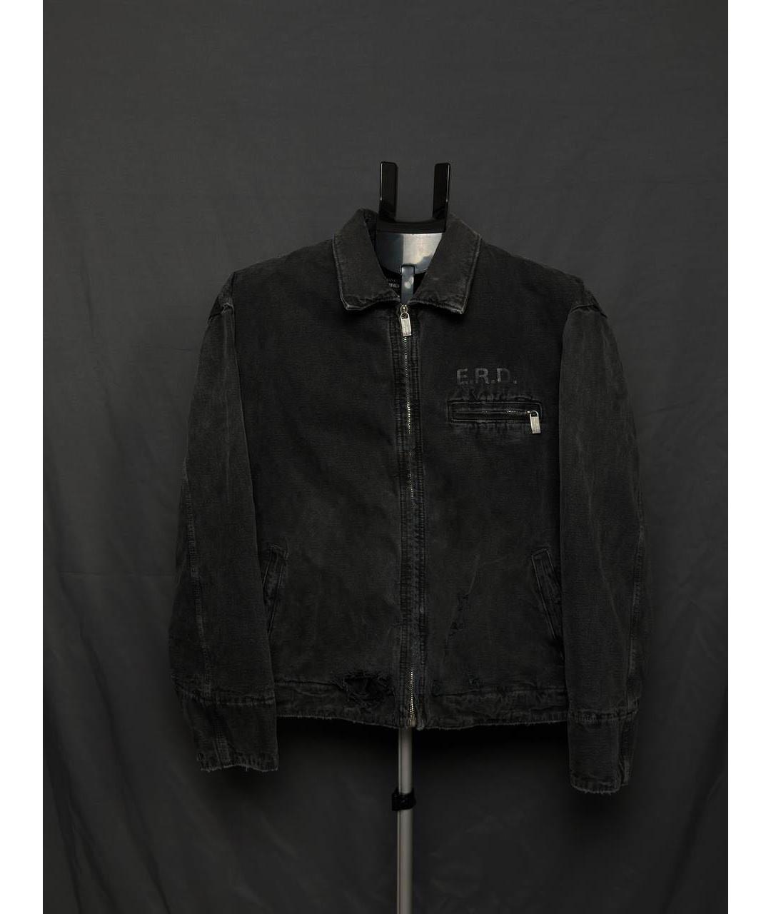 Enfants Riches Déprimés Антрацитовый деним пиджак, фото 9