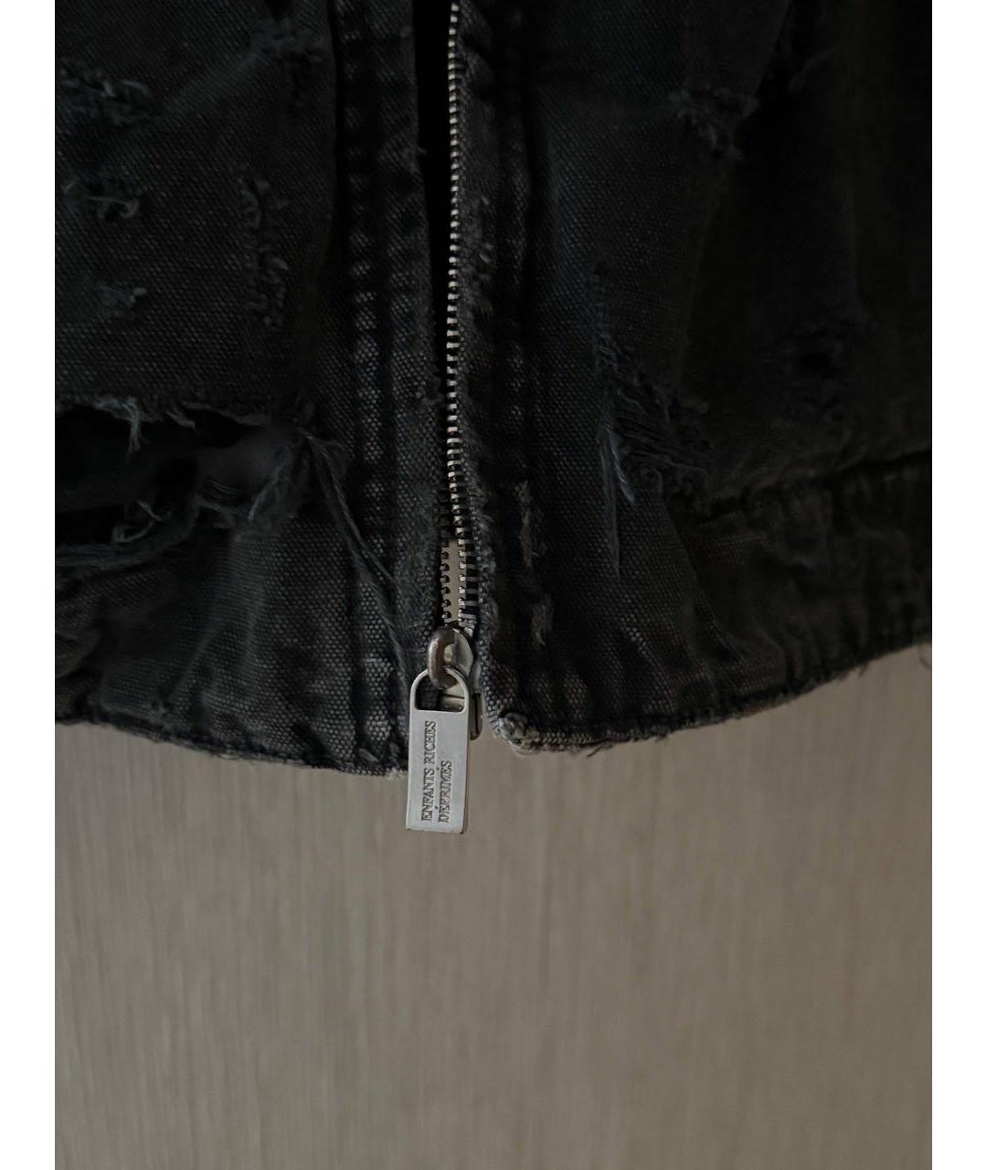 Enfants Riches Déprimés Антрацитовый деним пиджак, фото 5