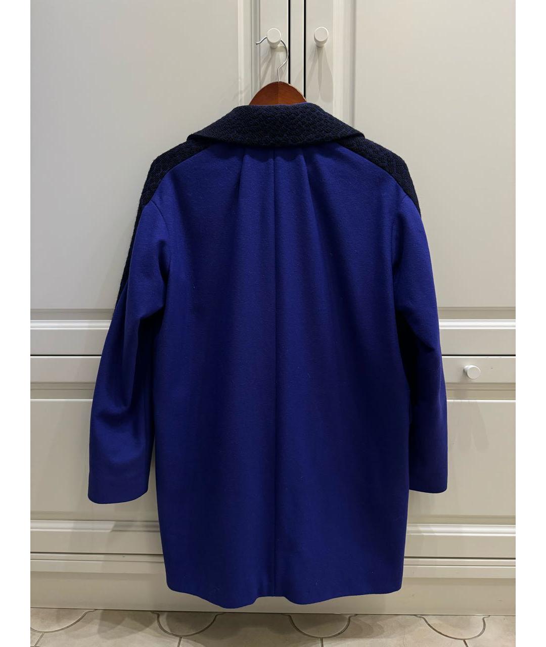 MAX&CO Фиолетовое шерстяное пальто, фото 2