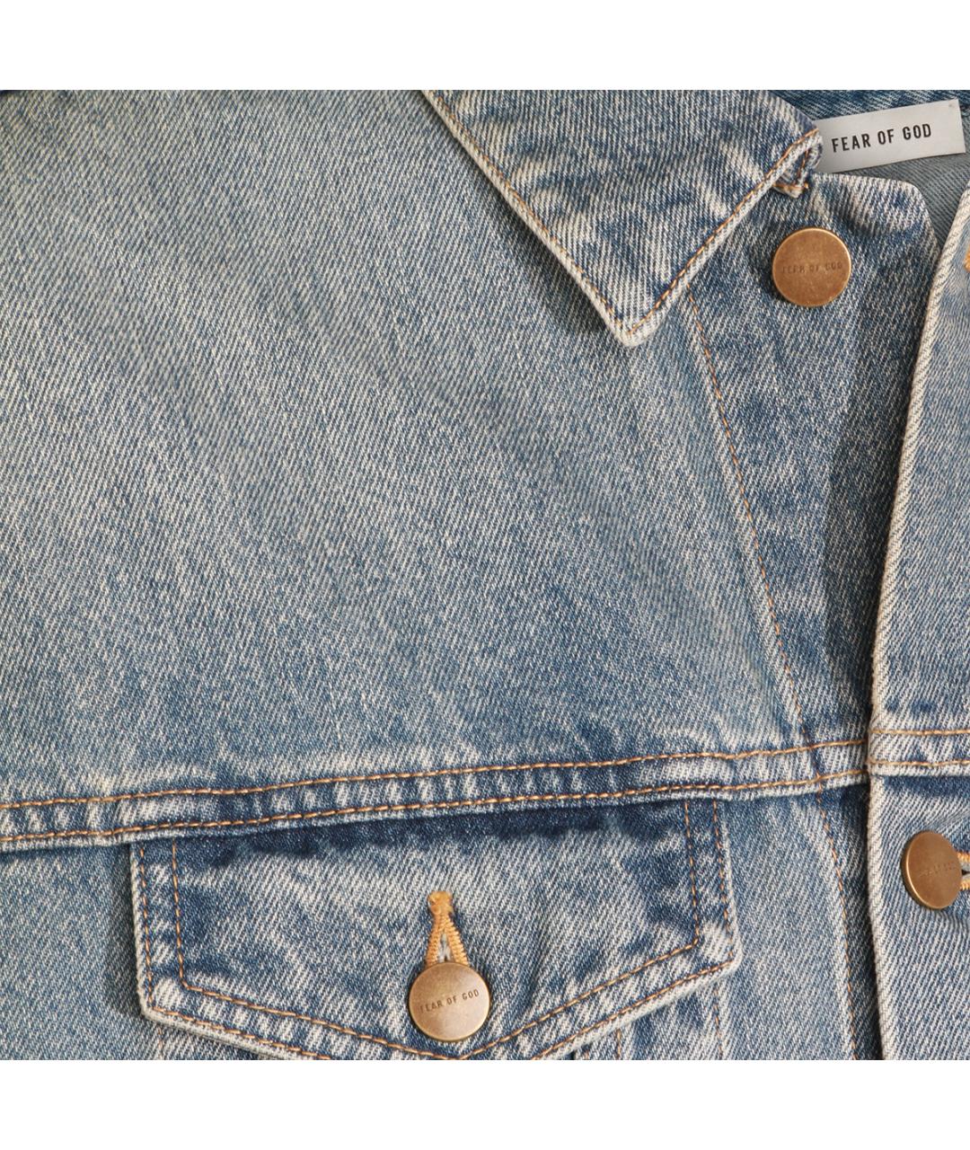 FEAR OF GOD Черная хлопковая куртка, фото 3