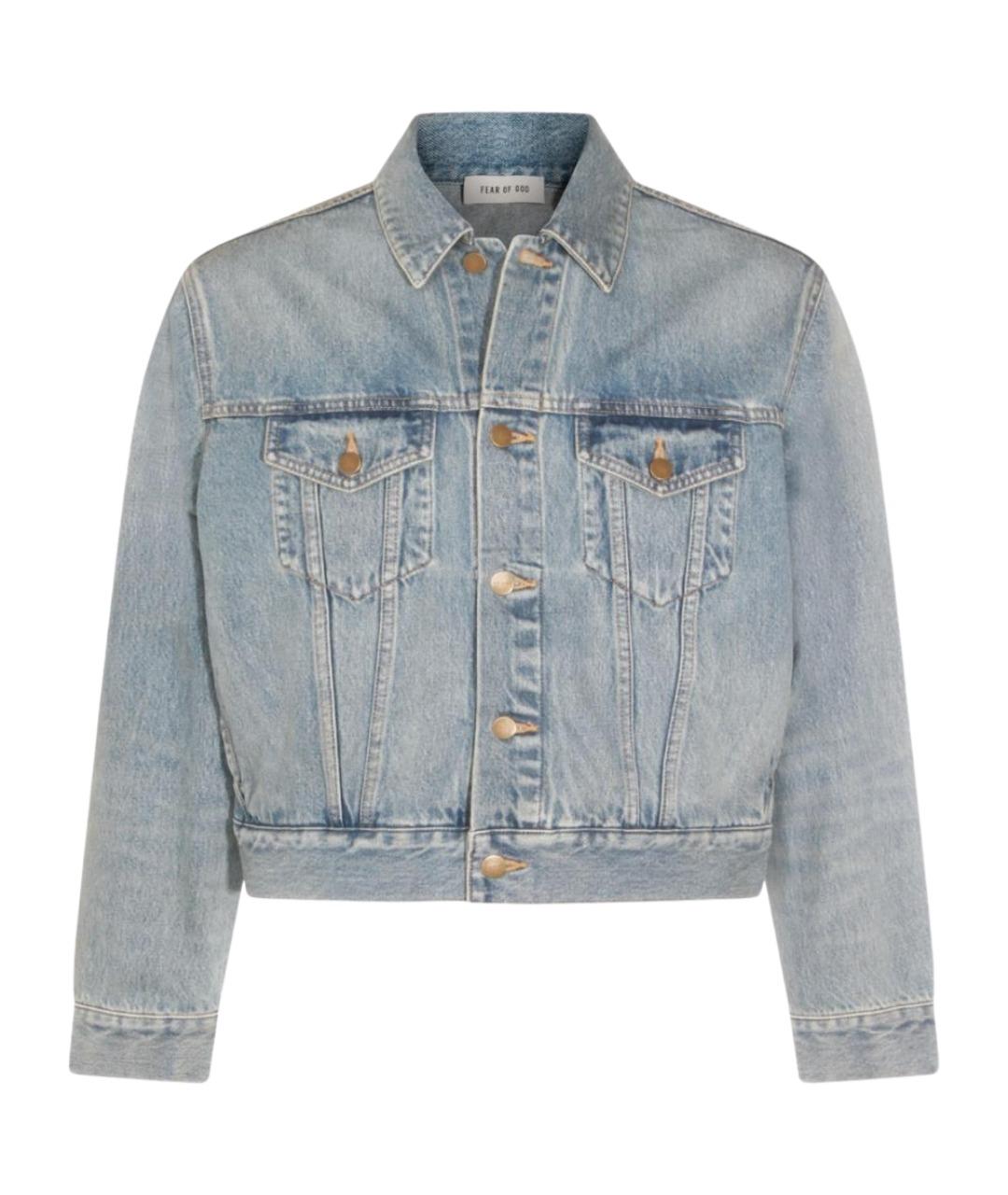 FEAR OF GOD Черная хлопковая куртка, фото 1