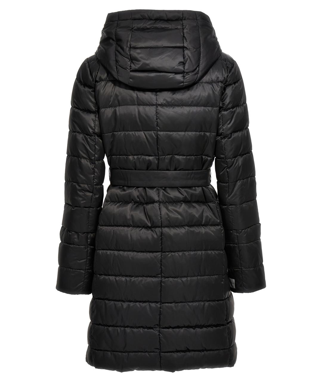 MAX MARA Черный полиамидовый пуховик, фото 3