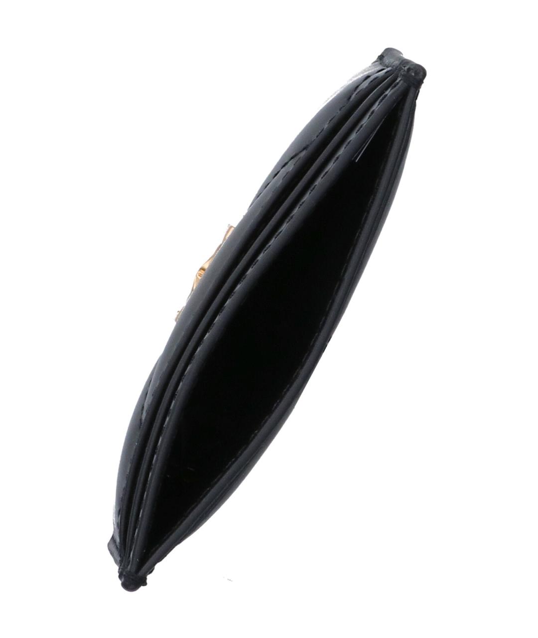 TORY BURCH Черный кожаный кардхолдер, фото 3