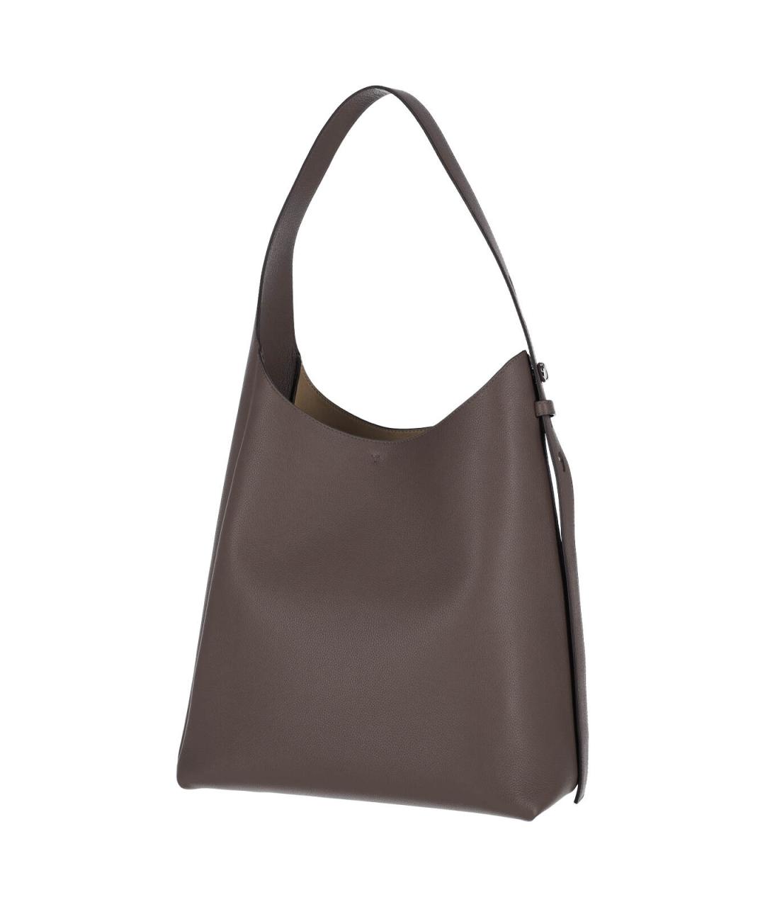 TORY BURCH Коричневая кожаная сумка через плечо, фото 2