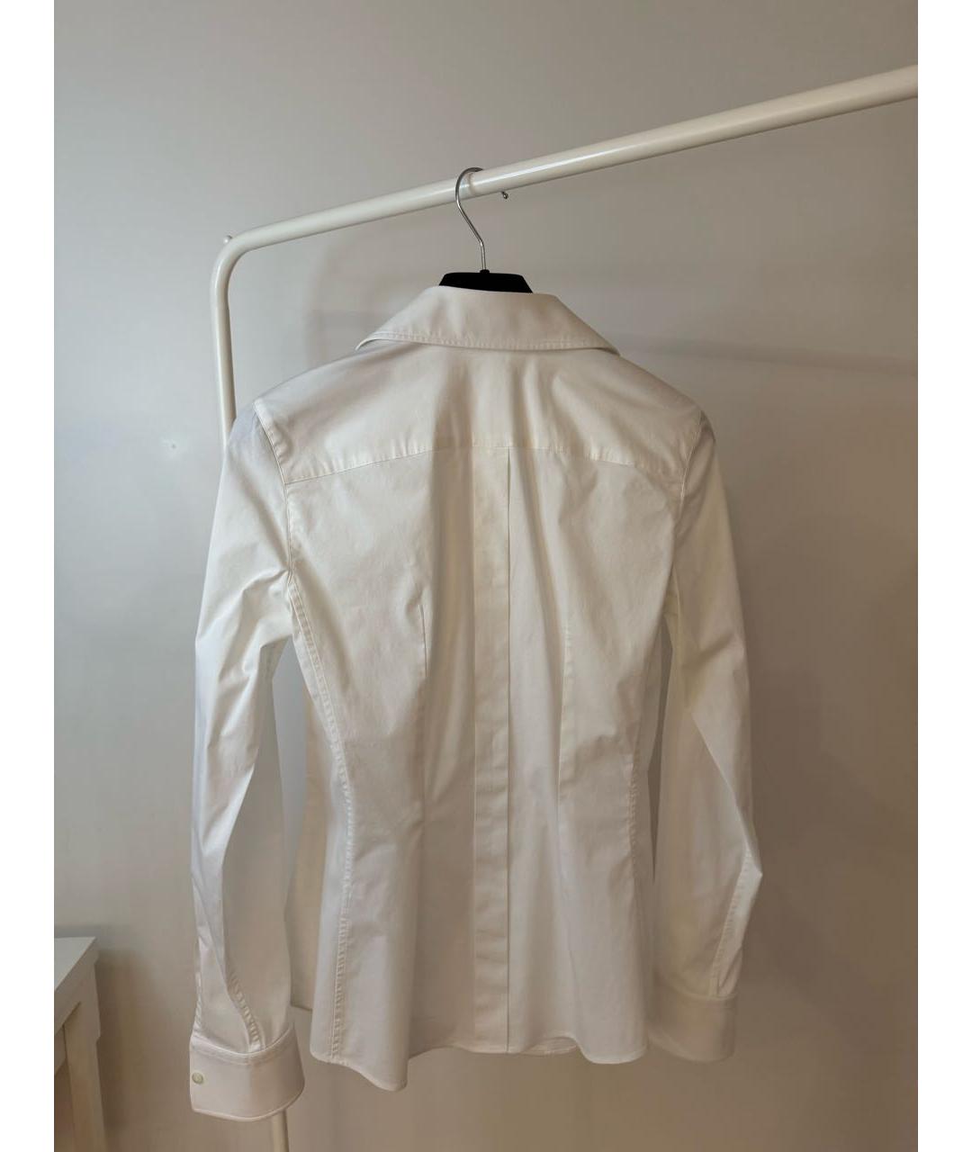 DOLCE&GABBANA Белая хлопковая рубашка, фото 2