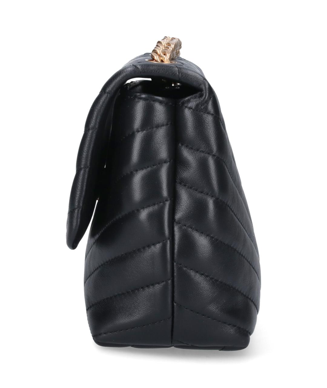 TORY BURCH Черная кожаная сумка через плечо, фото 5