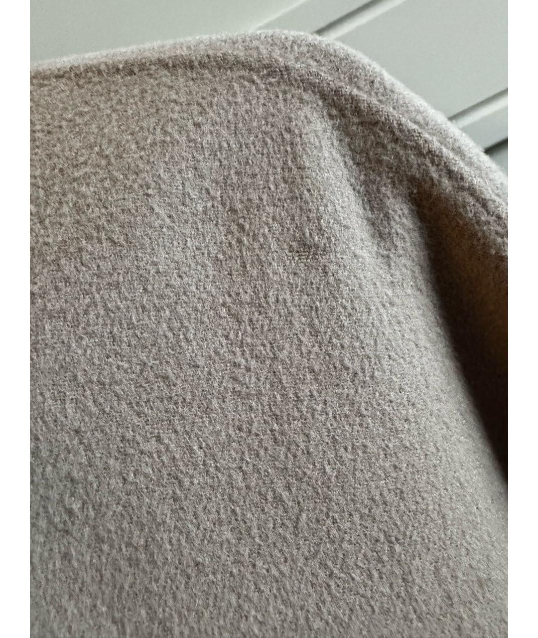 'S MAX MARA Бежевое шерстяное пальто, фото 6