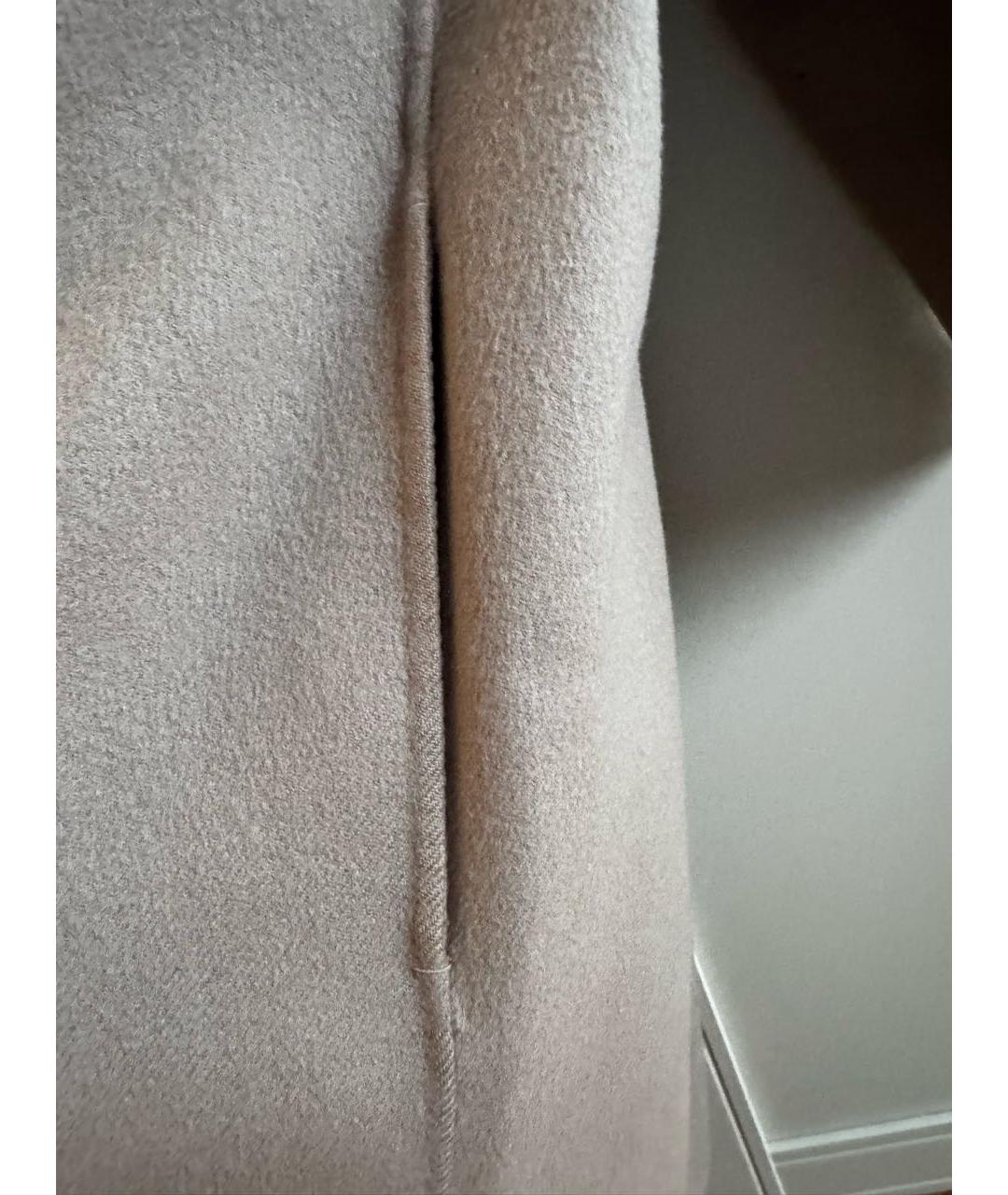 'S MAX MARA Бежевое шерстяное пальто, фото 4