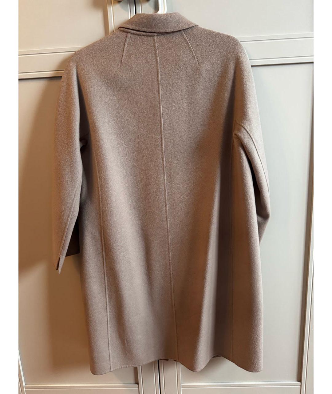 'S MAX MARA Бежевое шерстяное пальто, фото 2