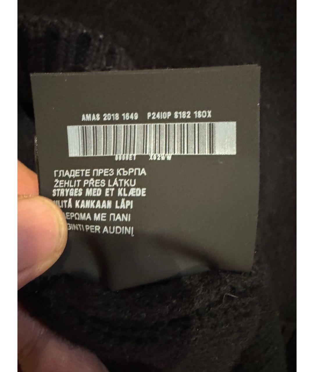 PRADA Черный шерстяной джемпер / свитер, фото 6