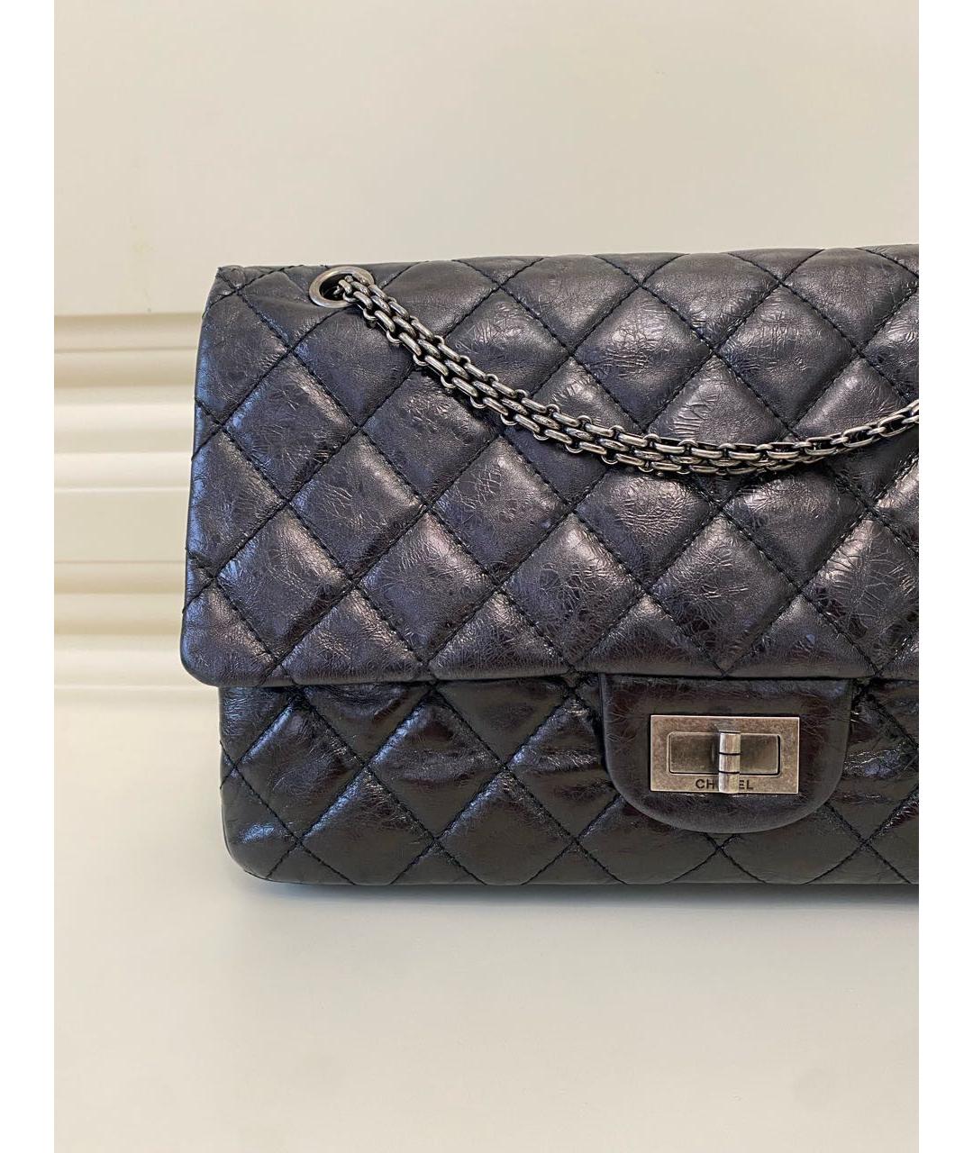 CHANEL Черная кожаная сумка через плечо, фото 2