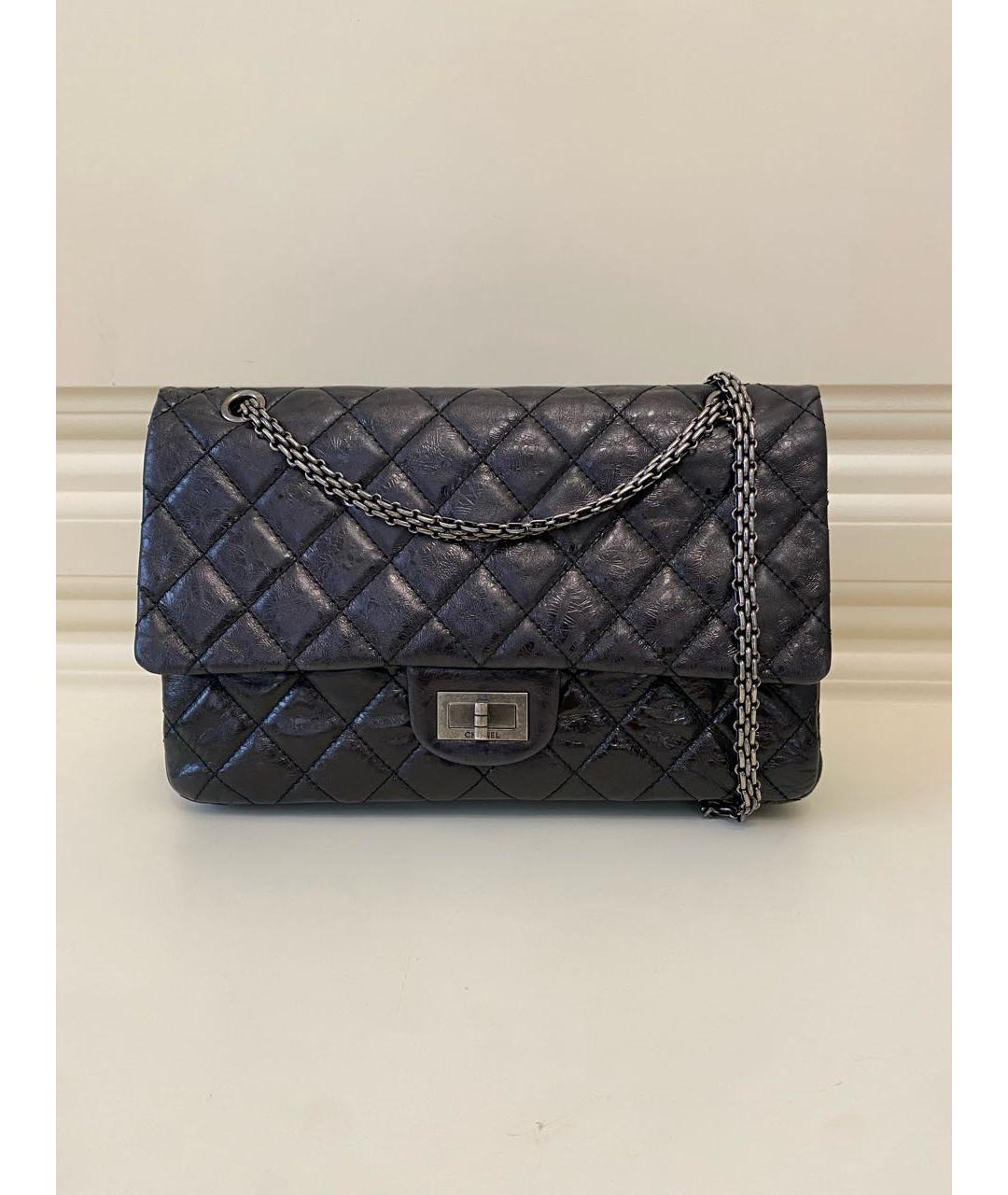 CHANEL Черная кожаная сумка через плечо, фото 9