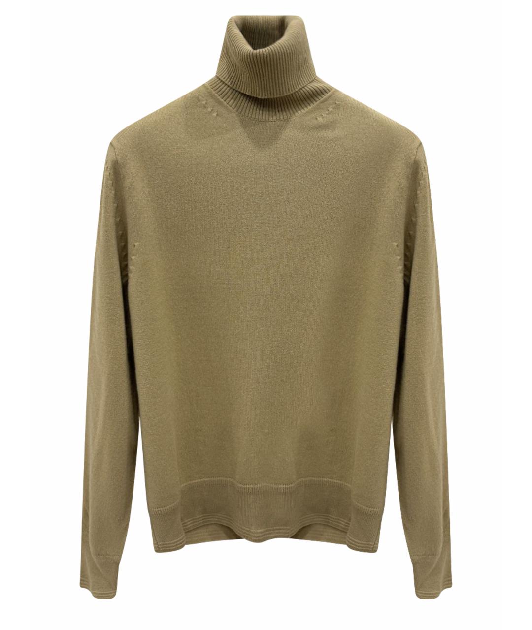 TOM FORD Хаки кашемировая водолазка, фото 1