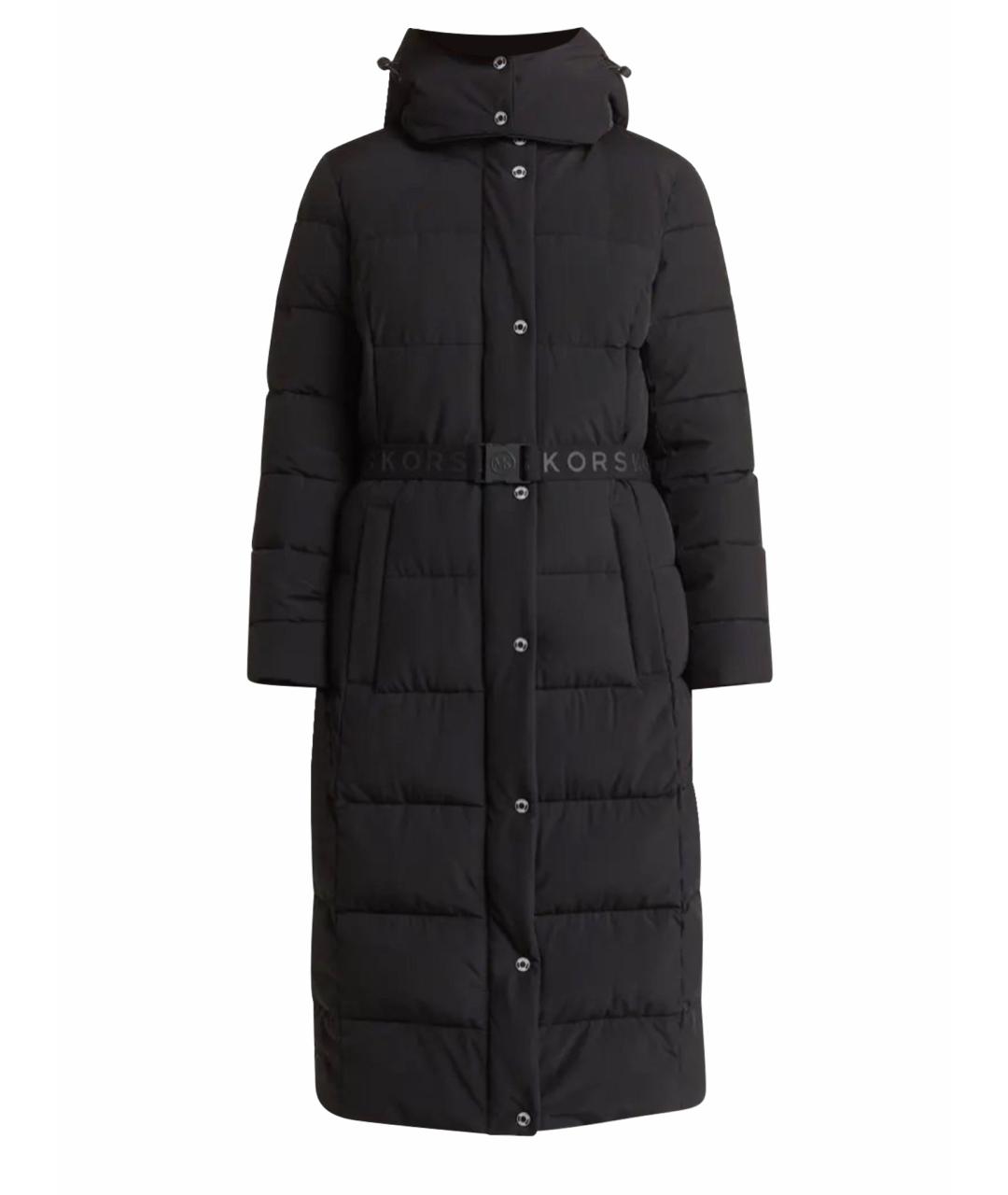 MICHAEL KORS Черный полиэстеровый тренч/плащ, фото 1