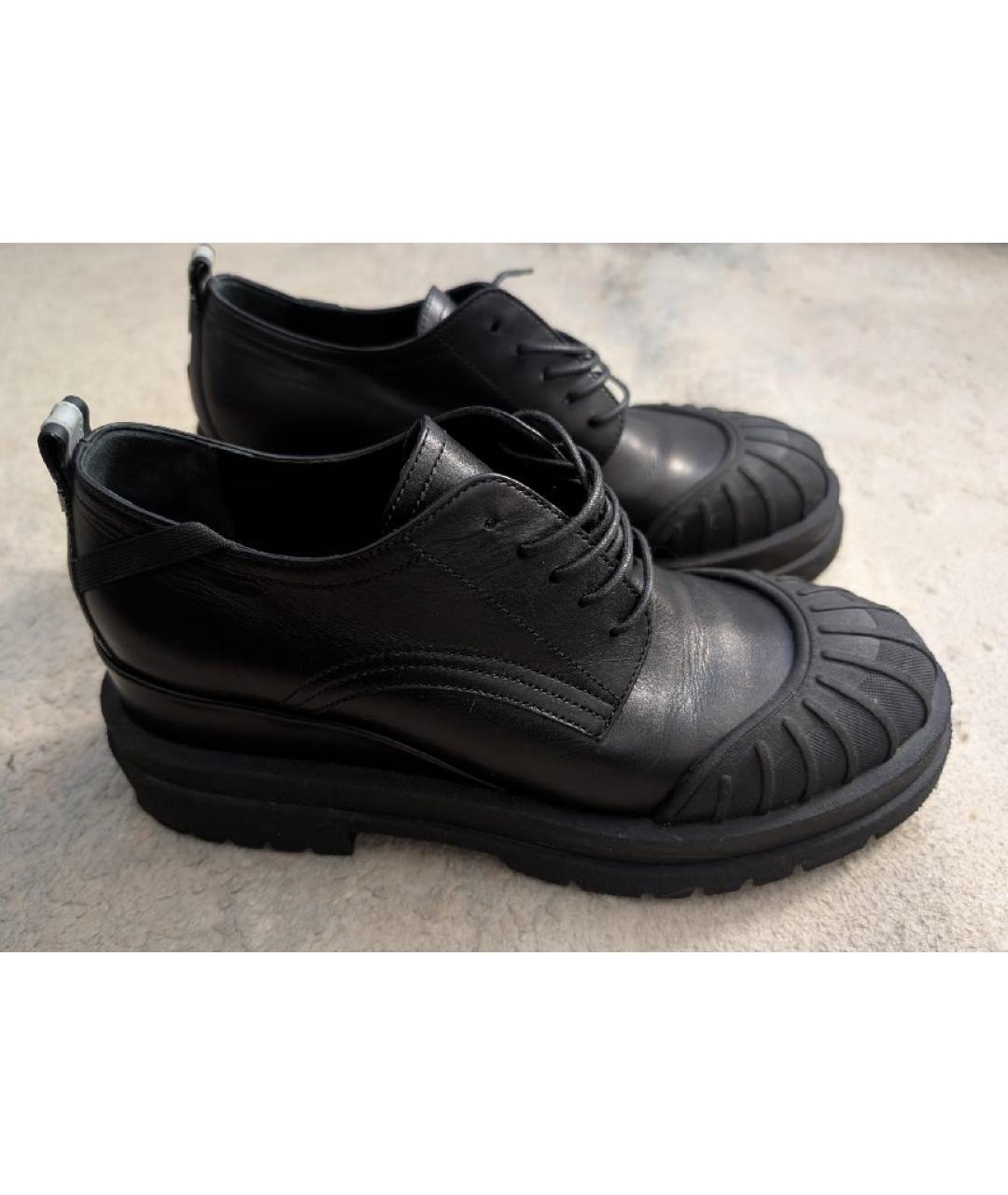 PREMIATA Черные кожаные ботинки, фото 5