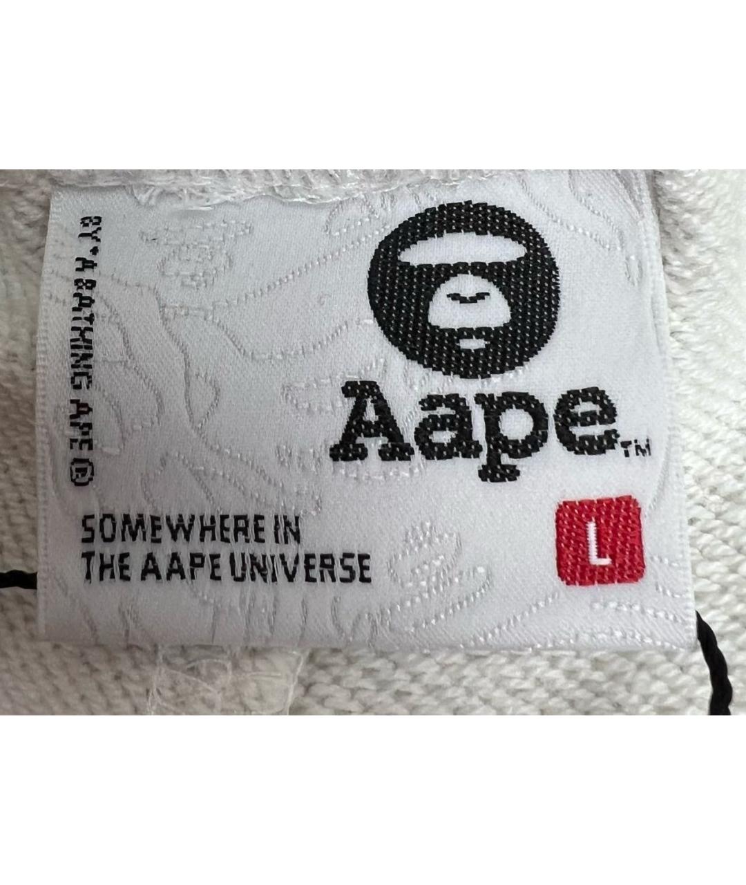 A BATHING APE Серебряные хлопковые шорты, фото 3