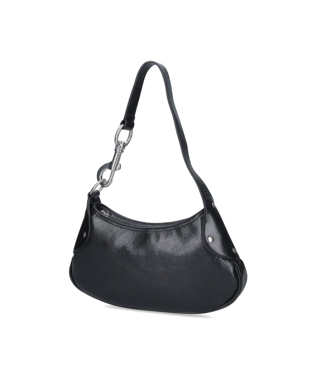 MULBERRY Черная кожаная сумка через плечо, фото 2