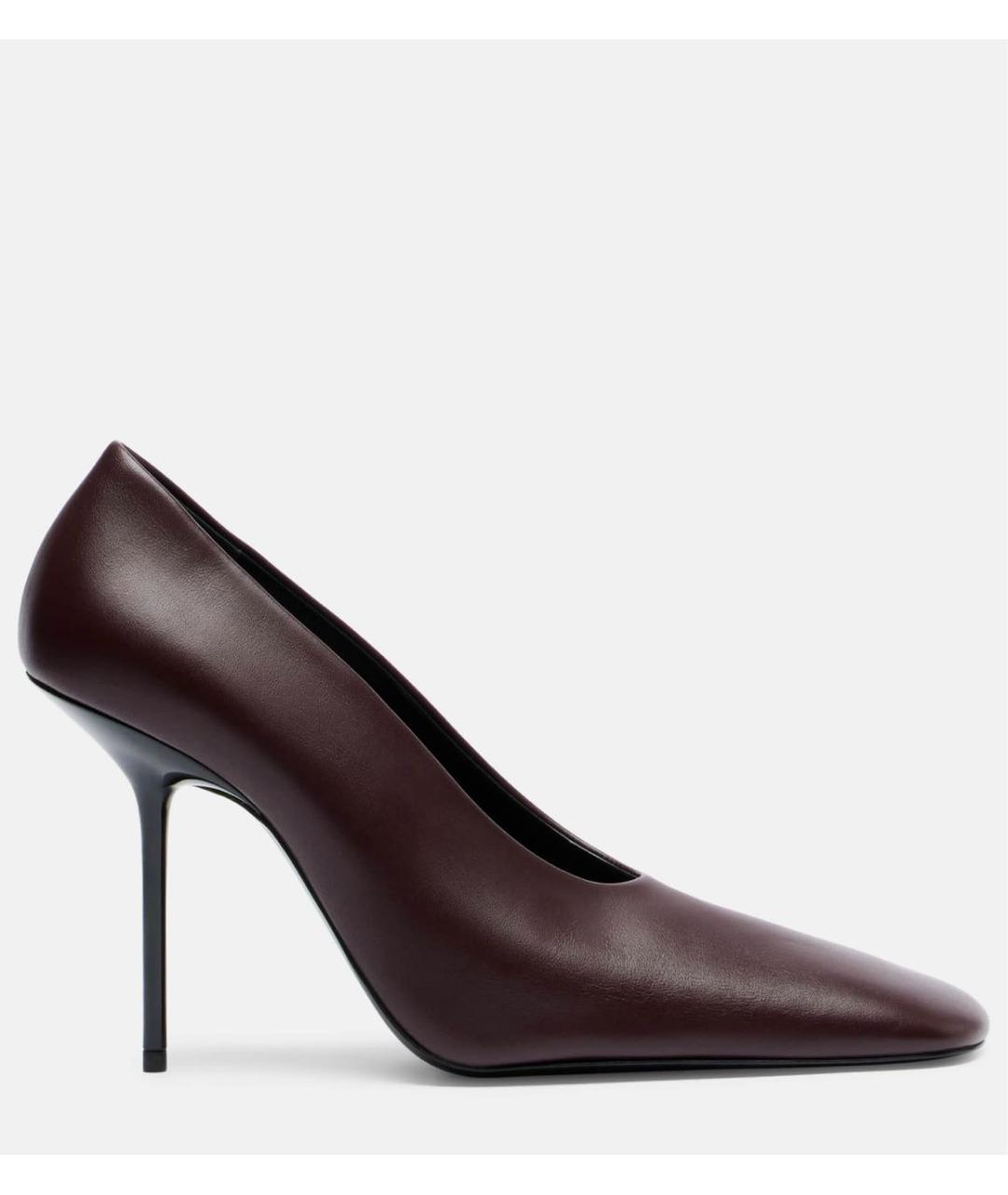 VICTORIA BECKHAM Коричневые кожаные туфли, фото 5