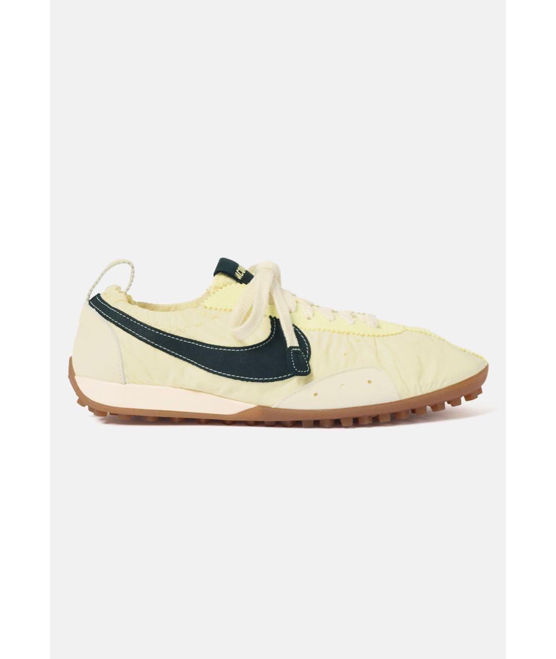 JACQUEMUS Желтые текстильные кеды, фото 5