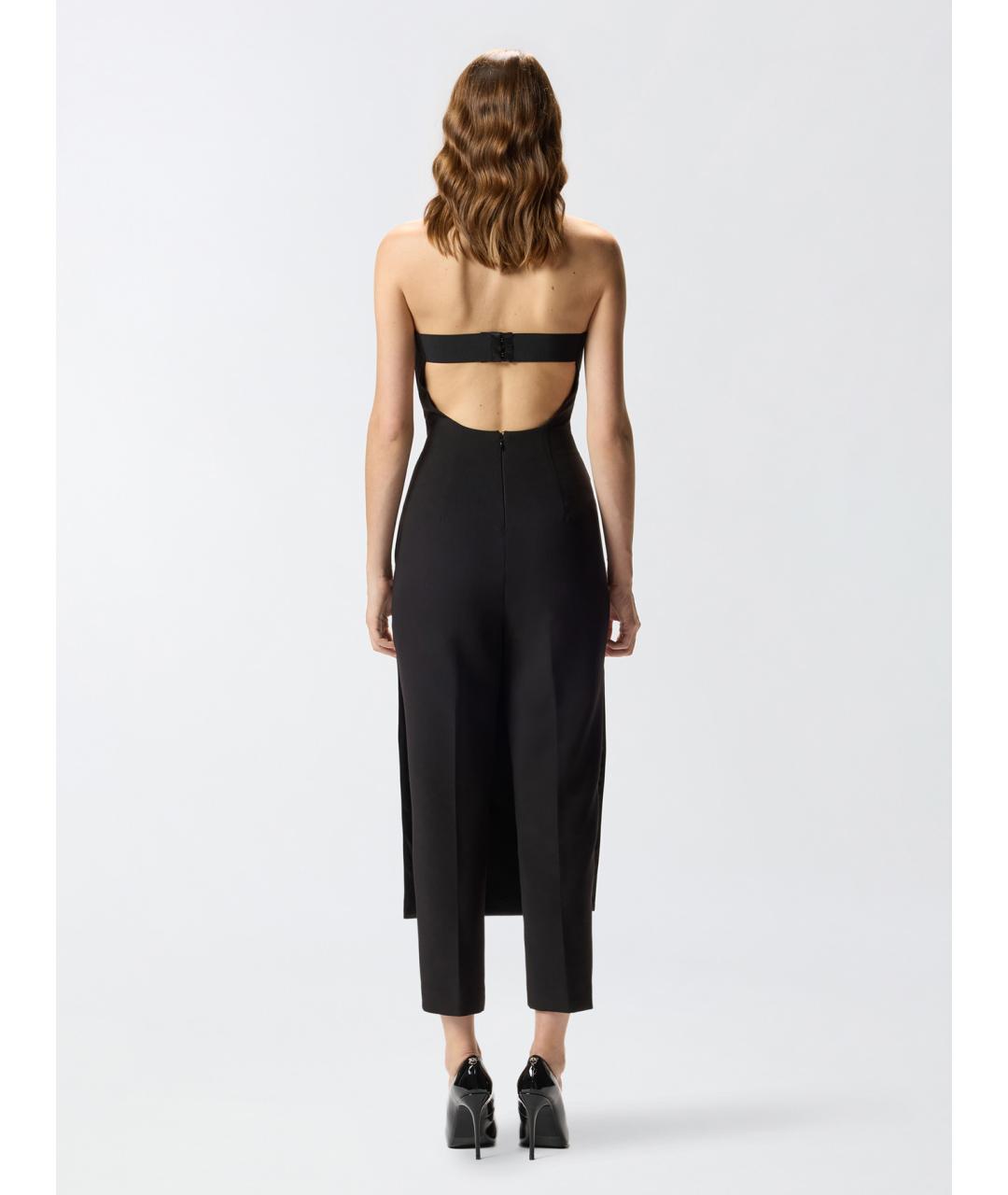 PINKO Черный полиэстеровый комбинезон, фото 4