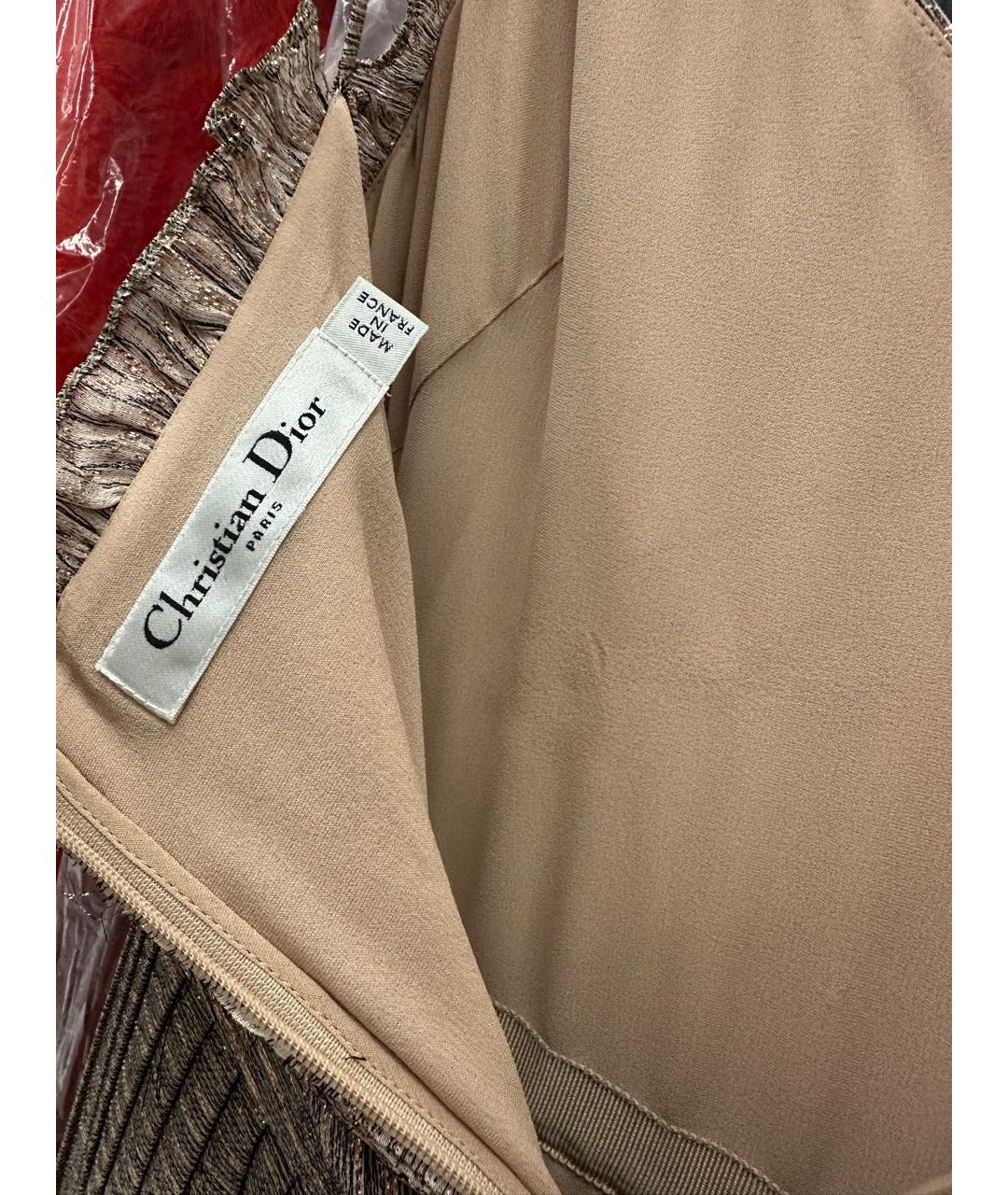 CHRISTIAN DIOR Шелковое вечернее платье, фото 4
