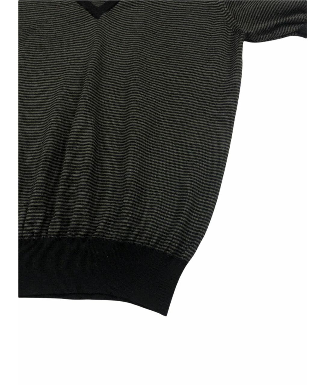 BALENCIAGA Зеленый шерстяной джемпер / свитер, фото 4
