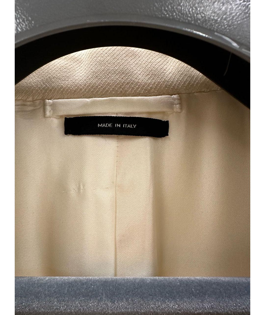 TOM FORD Белое шелковое пальто, фото 6