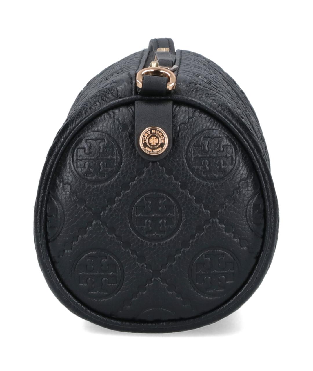 TORY BURCH Черная кожаная сумка через плечо, фото 5