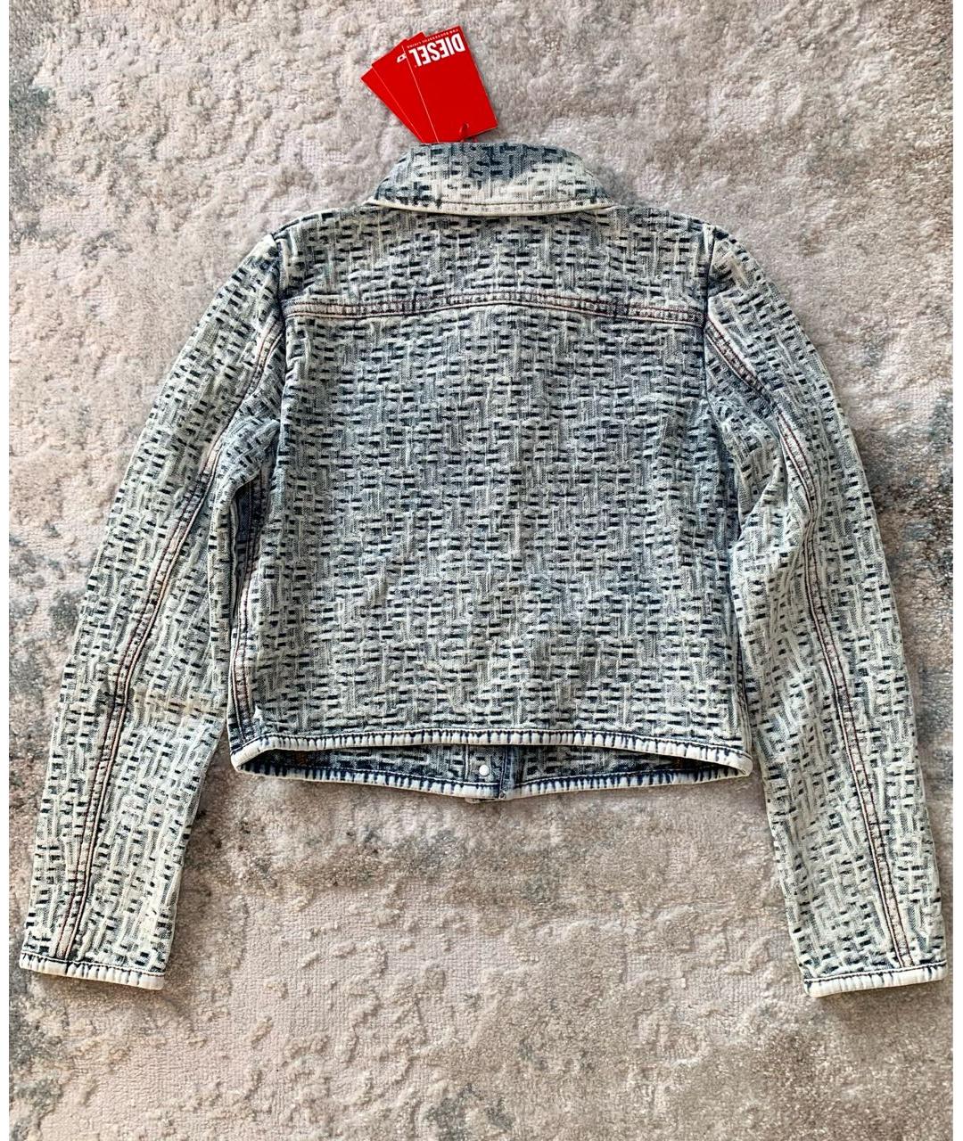 DIESEL Голубая деним куртка, фото 6