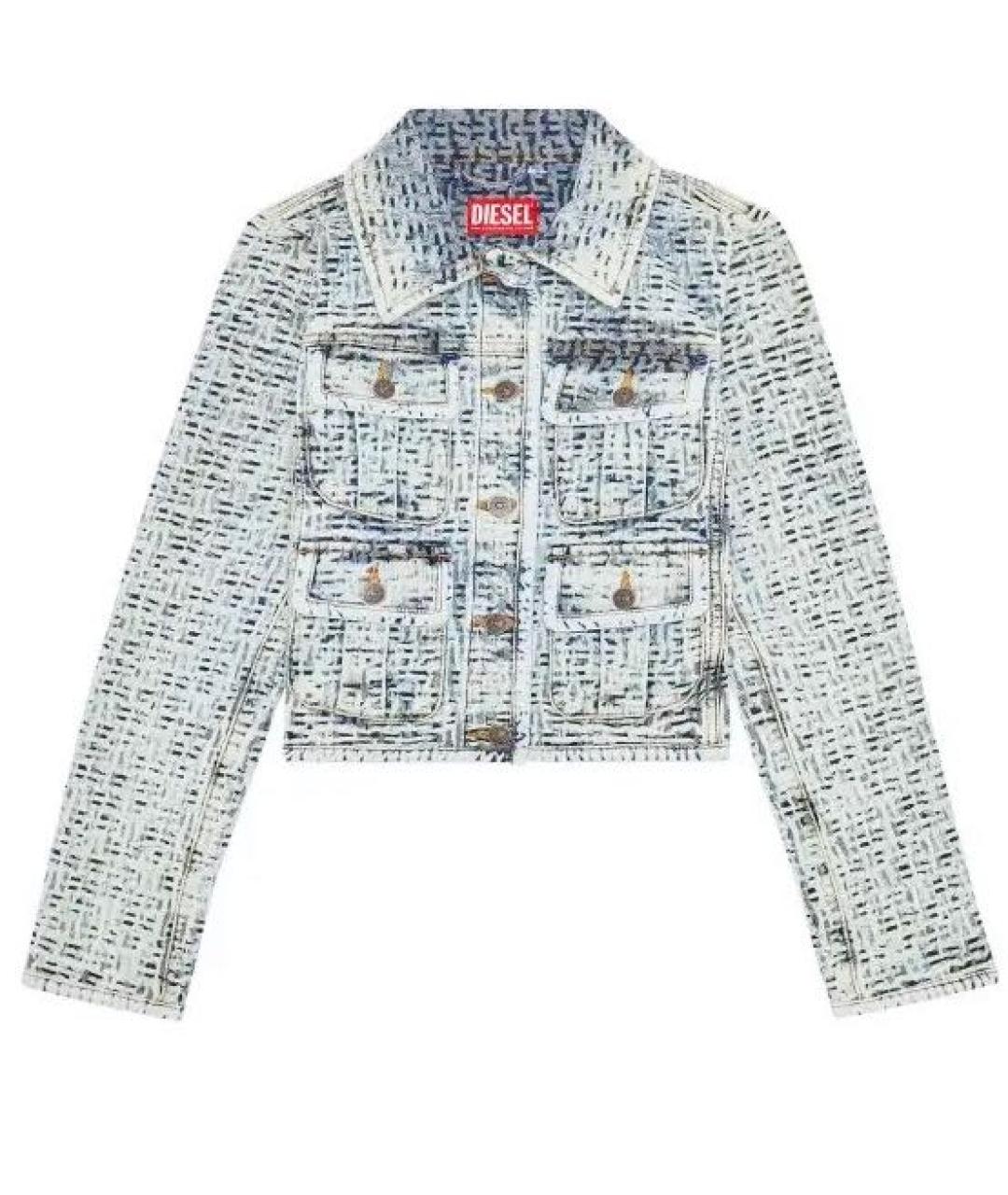 DIESEL Голубая деним куртка, фото 1