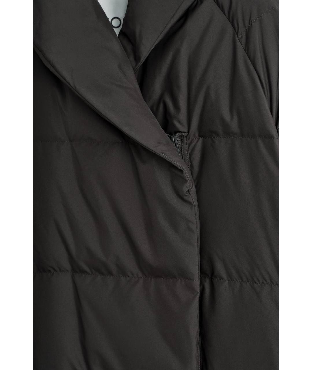 COS Коричневый полиамидовый пуховик, фото 6