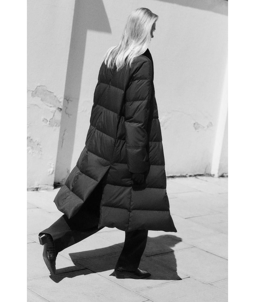 COS Коричневый полиамидовый пуховик, фото 7