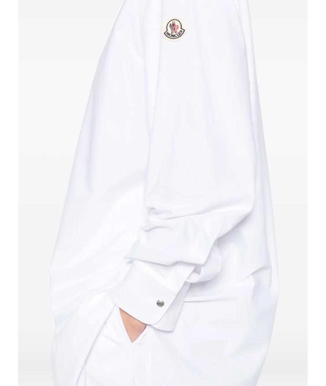 MONCLER Белая хлопковая куртка, фото 2