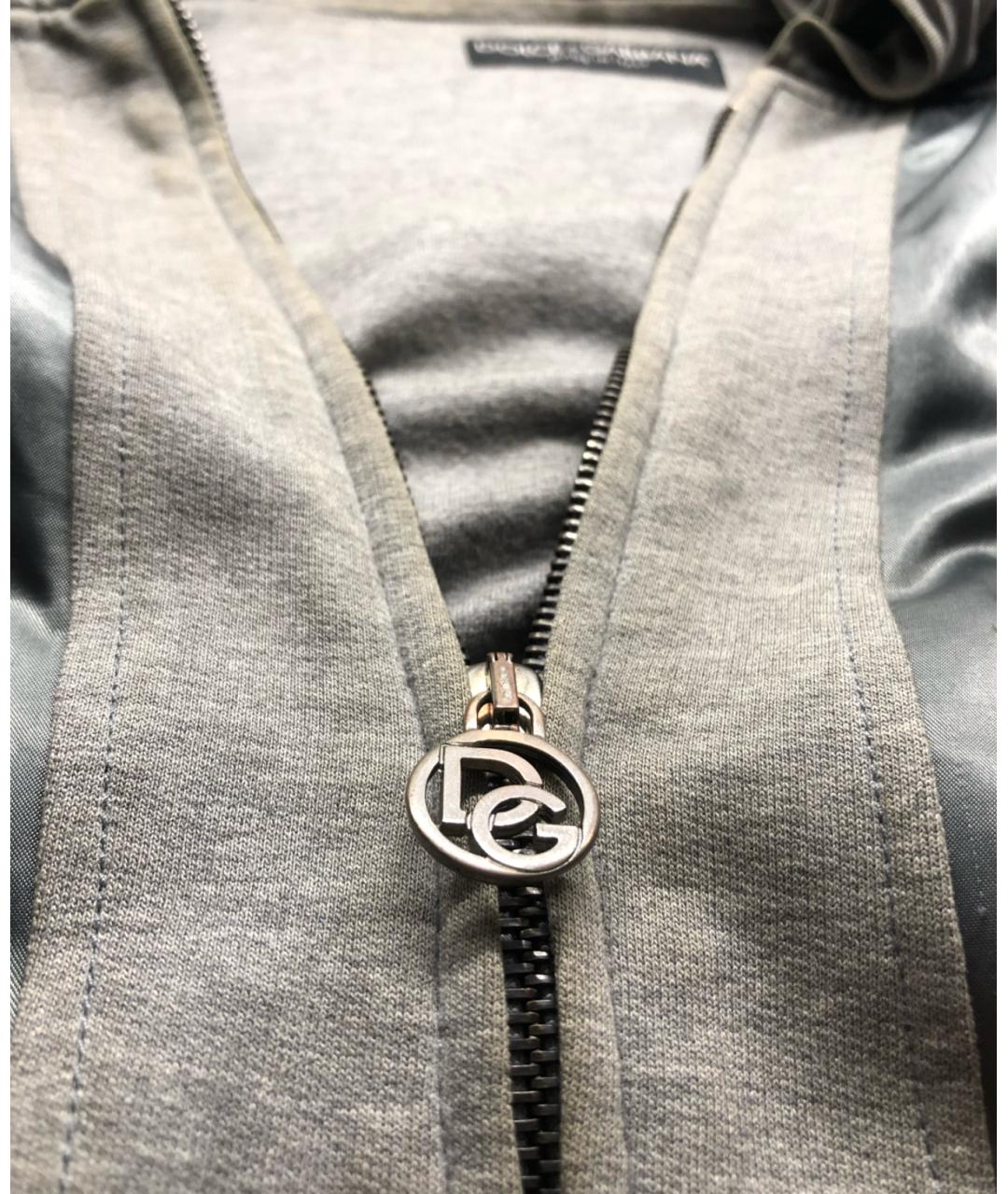 DOLCE&GABBANA Серебряная куртка, фото 3