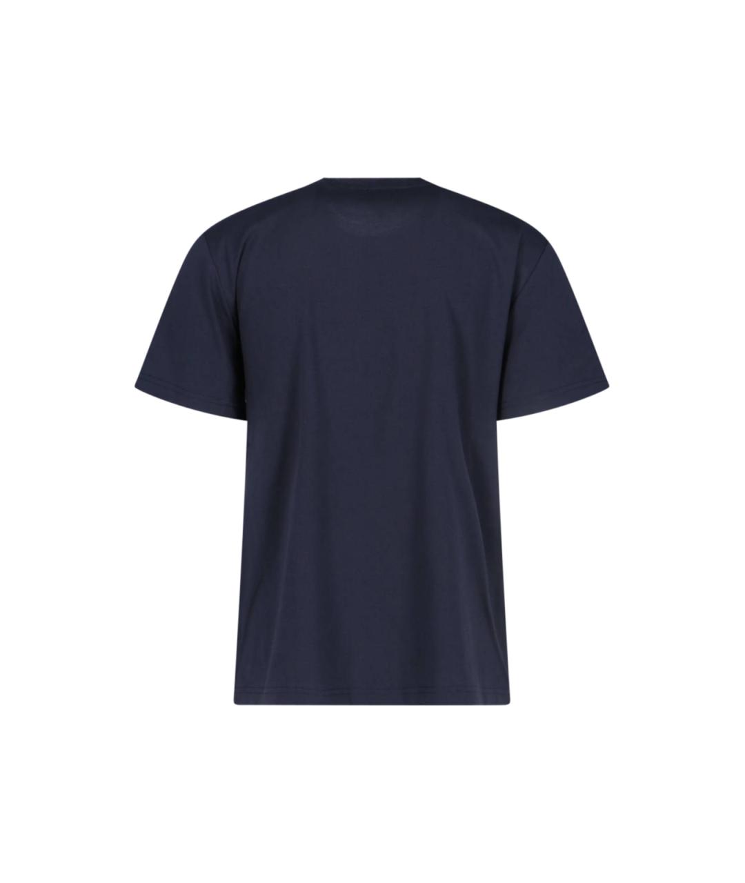 A.P.C. Синяя хлопковая футболка, фото 2