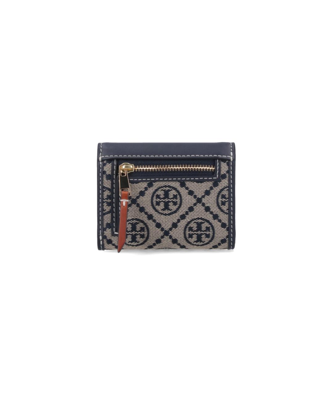 TORY BURCH Синий кошелек, фото 3