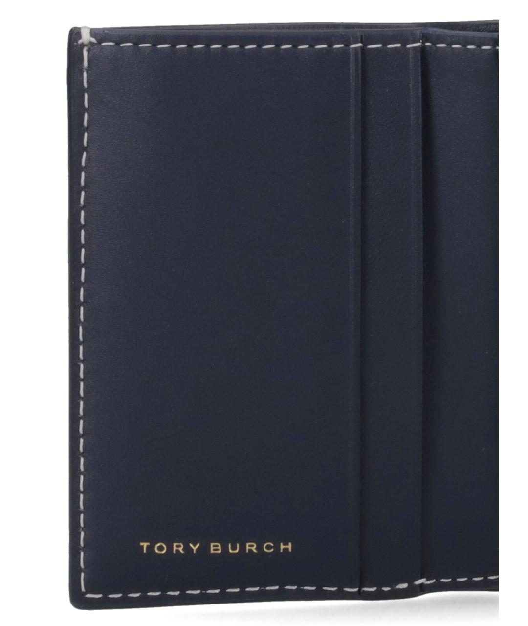 TORY BURCH Синий кошелек, фото 5