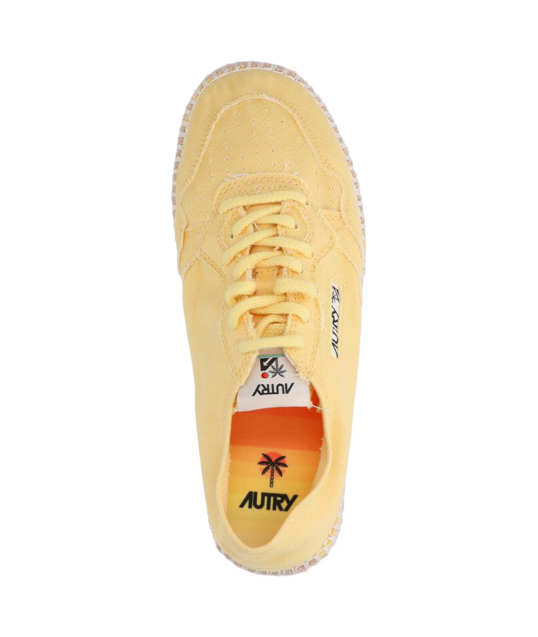 AUTRY Желтые текстильные эспадрильи, фото 5
