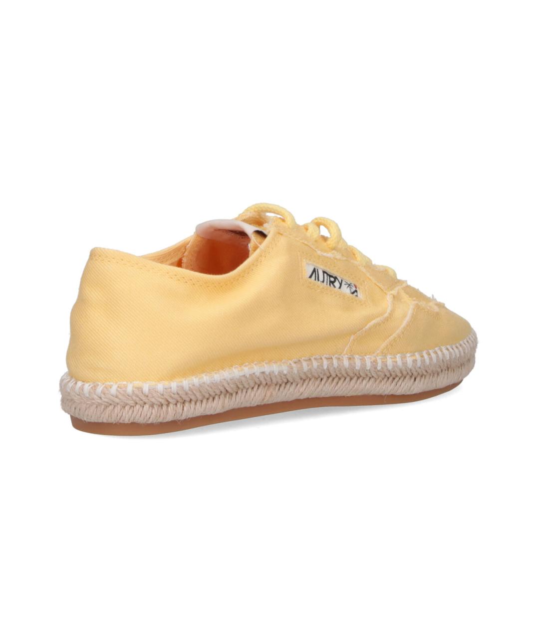 AUTRY Желтые текстильные эспадрильи, фото 4