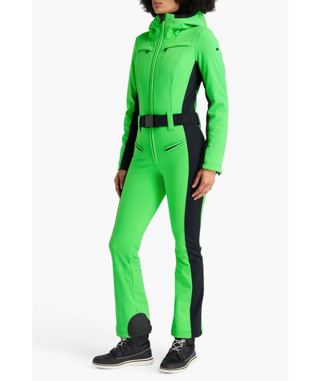 Goldbergh Салатовый полиамидовый комбинезон, фото 2